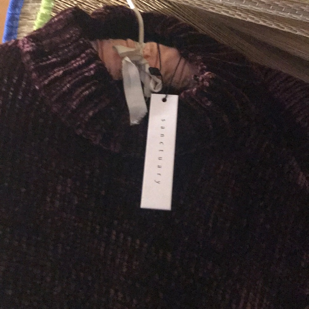 SANCTUARY/NORDSTOM xl women’s mock plum SO SOFT💜